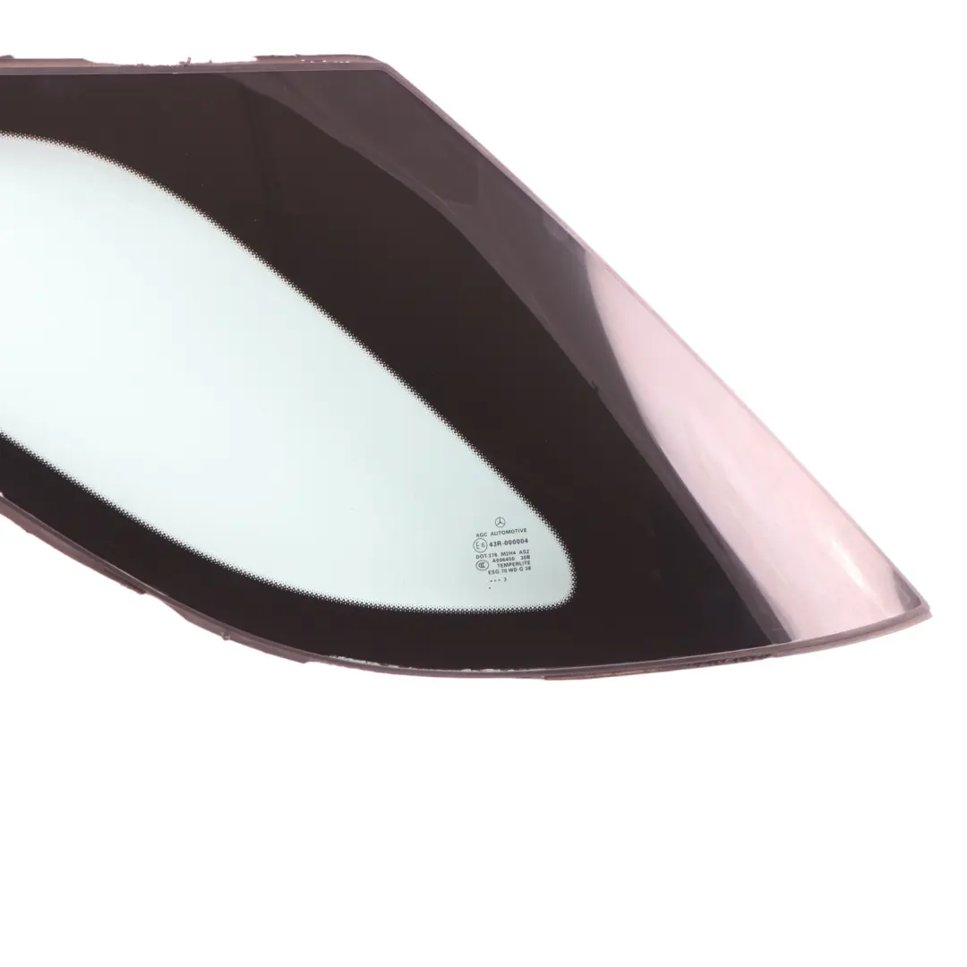 Window Glass Door Rear Left N/S Side Quarter AS3 to Mercedes W166 with Part number A1666702112 Mercedes W166 Window Glass Door Rear Left N/S Side Quarter AS3 - SKU A1666702112 - Part number A1666702112