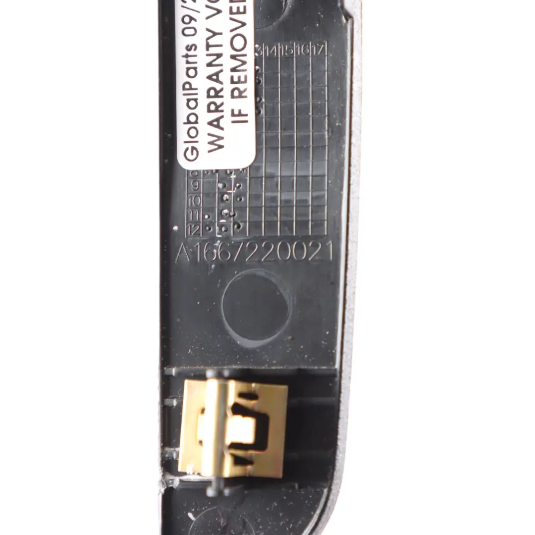 Door Card Panel Trim Cover Front Right O/S Black to Mercedes W166 with Part number A1667220021 Mercedes W166 Door Card Panel Trim Cover Front Right O/S Black - SKU A1667220021 - Part number A1667220021