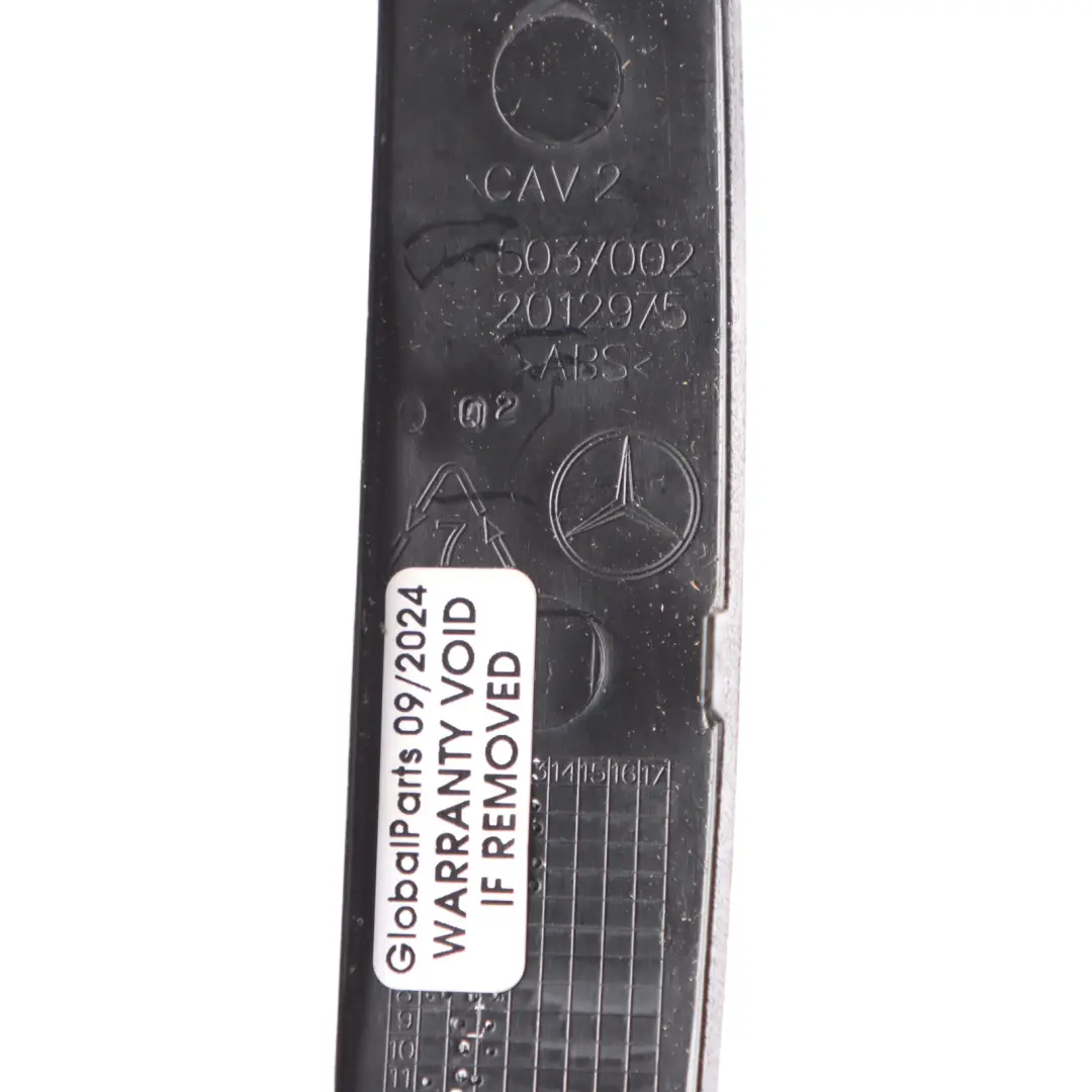 Mercedes W166 Door Card Panel Trim Cover Front Right O/S Black - SKU A1667220021 - Part number A1667220021