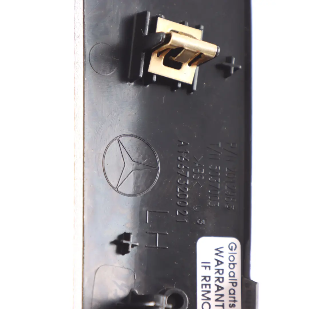 Coperchio Porta Striscia Pannello Posteriore Sinistro per Mercedes W166 con numero di parte A1667320021 Mercedes W166 Coperchio Porta Striscia Pannello Posteriore Sinistro - SKU A1667320021 - Numero di parte A1667320021