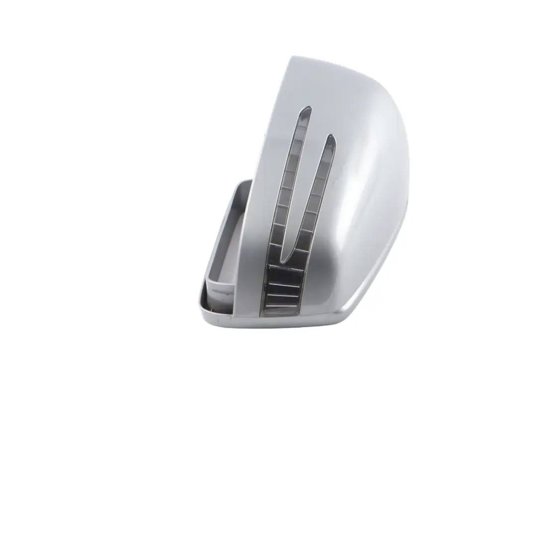 Mercedes ML W166 Mirror Cover Door Wing Cap Trim Left N/S Palladium Silver - 792 - SKU A1668100164-PAL - Part number A1668100164