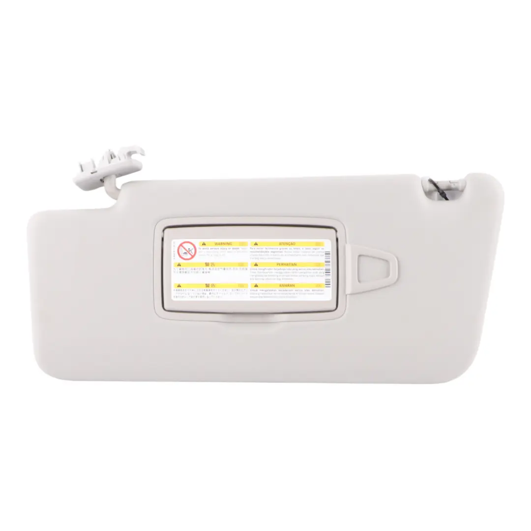 Innenraum Abdeckung Sonnen Blende Links Grau für Mercedes ML W166 mit Teilenummer A1668109100 Mercedes ML W166 Innenraum Abdeckung Sonnen Blende Links Grau - SKU A1668109100-1 - Teilenummer A1668109100