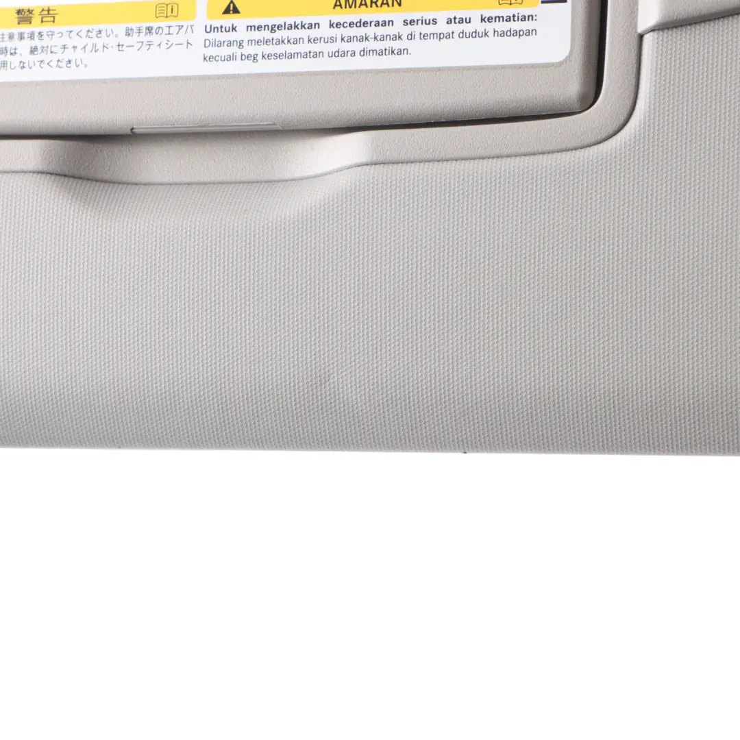 Mercedes ML W166 Cubierta Interior Parasol Izquierdo Gris - SKU A1668109100-1 - Número de pieza A1668109100