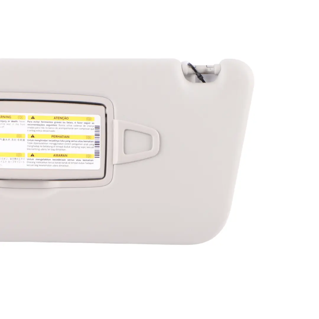  Sun Visor Mercedes ML W166 Interior Cover Sunvisor Left N/S Grey - SKU A1668109100-1 - Part number A1668109100