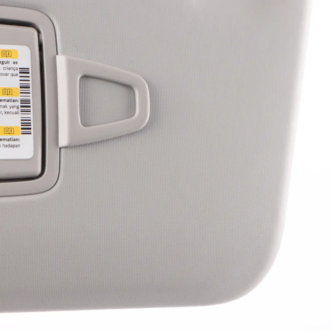  Sun Visor Mercedes ML W166 Interior Cover Sunvisor Left N/S Grey - SKU A1668109100-1 - Part number A1668109100