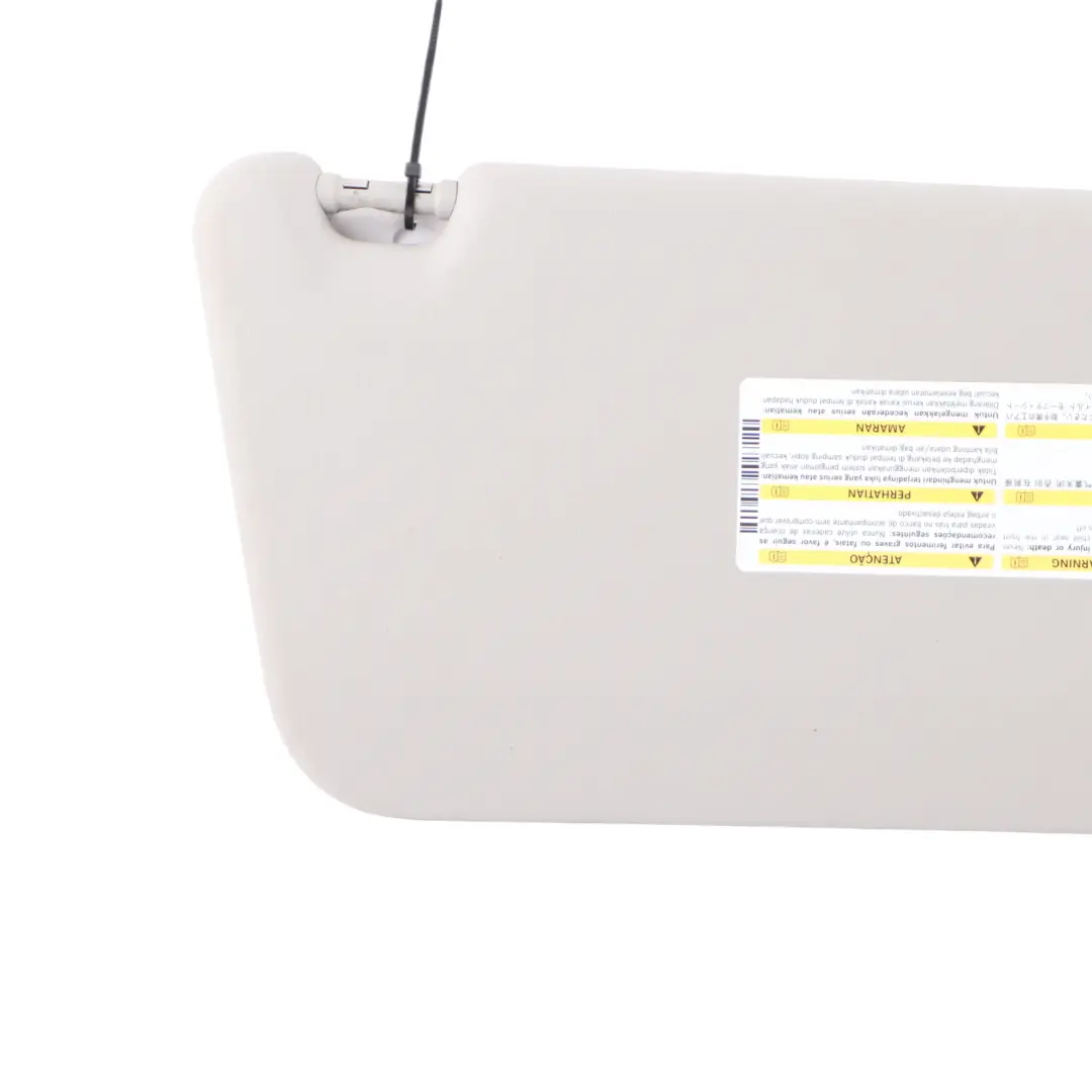 Copertura Interna Parasole Sinistra Grigio per Mercedes ML W166 con numero di parte A1668109100 Mercedes ML W166 Copertura Interna Parasole Sinistra Grigio - SKU A1668109100-1 - Numero di parte A1668109100