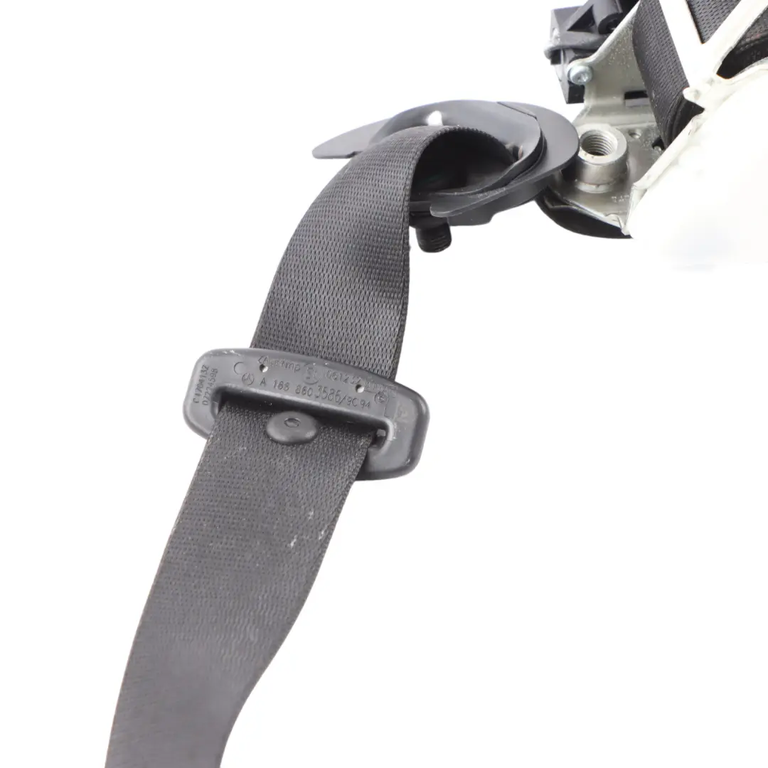 Mercedes W166 Front Seat Belt Upper Left N/S Side Pretensioner - SKU A1668603586 - Part number A1668603586