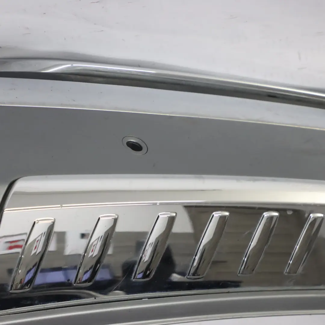Bumper Rear Trim Panel Covering Palladium Silver Metallic - 792 to Mercedes W166 with Part number A1668850625 Mercedes W166 Bumper Rear Trim Panel Covering Palladium Silver Metallic - 792 - SKU A1668850625-PAL1 - Part number A1668850625
