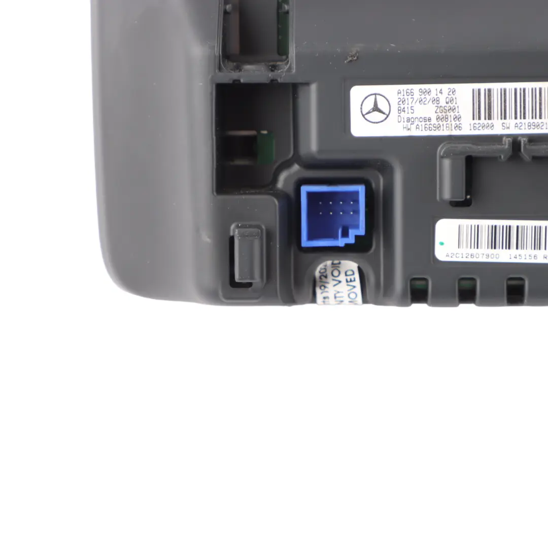 Head Unit Sat Nav Navigation Display Screen to Mercedes C117 W166 with Part number A1669001420 Mercedes C117 W166 Head Unit Sat Nav Navigation Display Screen - SKU A1669001420-3 - Part number A1669001420