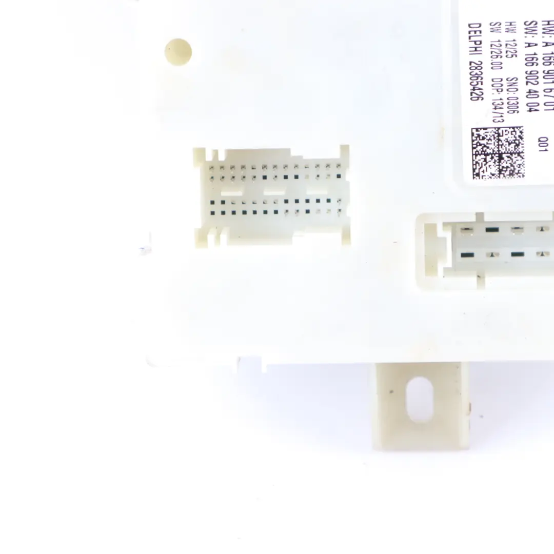 Mercedes ML W166 Module de fusibles arrière l'unité de contrôle SAM - SKU A1669003208 - Numéro de pièce A1669003208