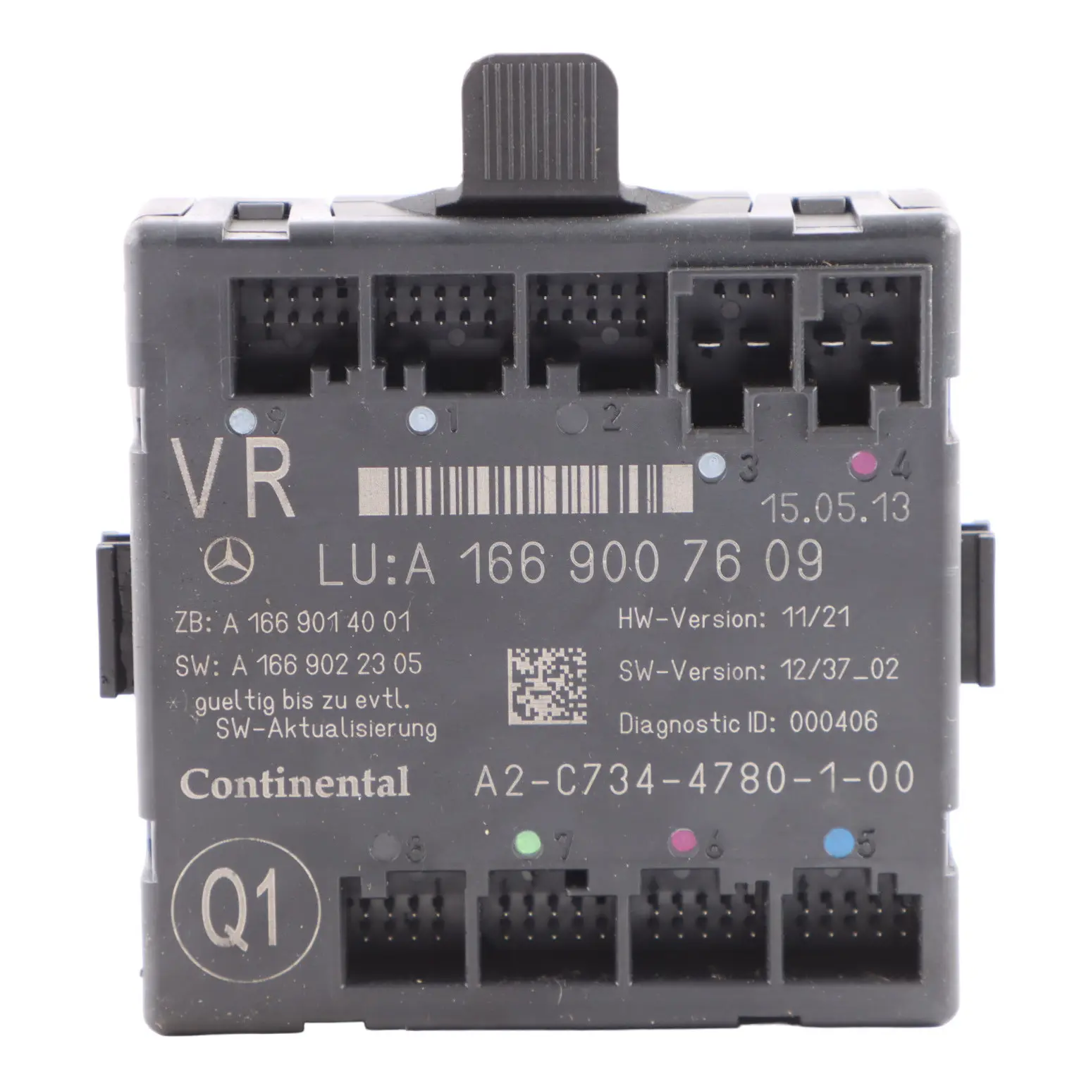 Mercedes ML W166 Door Control Module Unit ECU Front Right O/S A1669007609