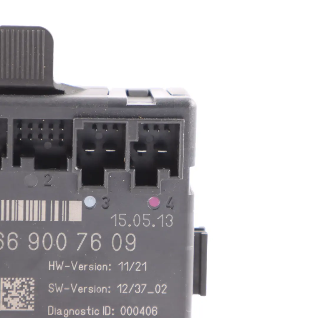 Mercedes ML W166 Door Control Module Unit ECU Front Right O/S - SKU A1669007609 - Part number A1669007609