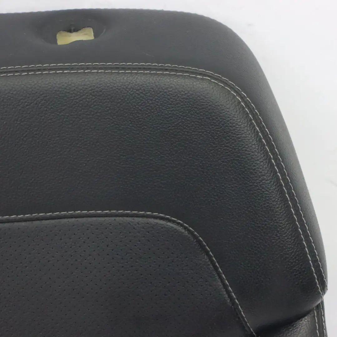 Mercedes W166 Front Seat Backrest Sport Right O/S Heated Imitation Leather Black - SKU A1669100409 - Part number A1669100409