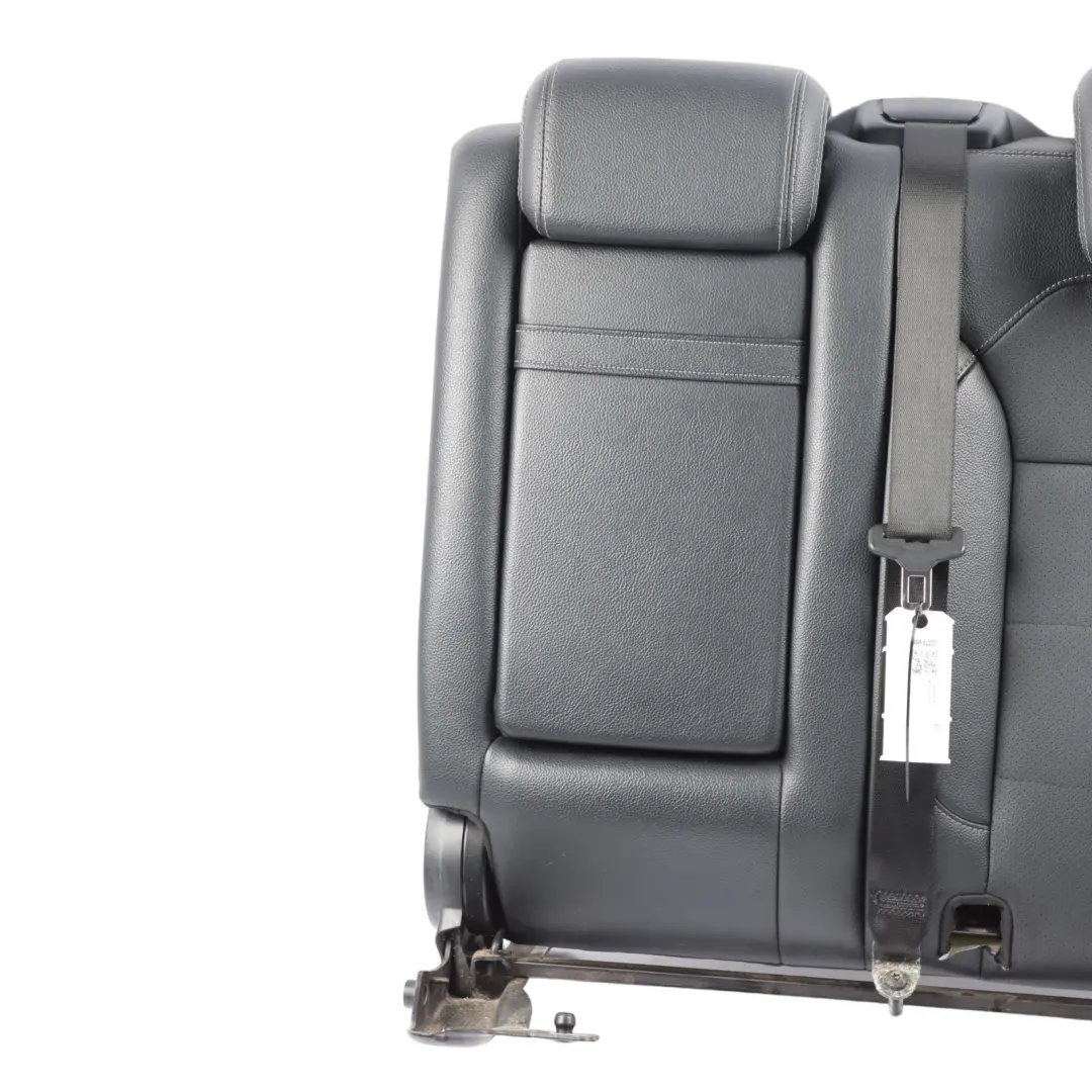 Backrest Left N/S Back Cover Imitation Leather Black to Mercedes ML W166 Rear Seat with Part number A1669200114 Mercedes ML W166 Rear Seat Backrest Left N/S Back Cover Imitation Leather Black - SKU A1669200114 - Part number A1669200114