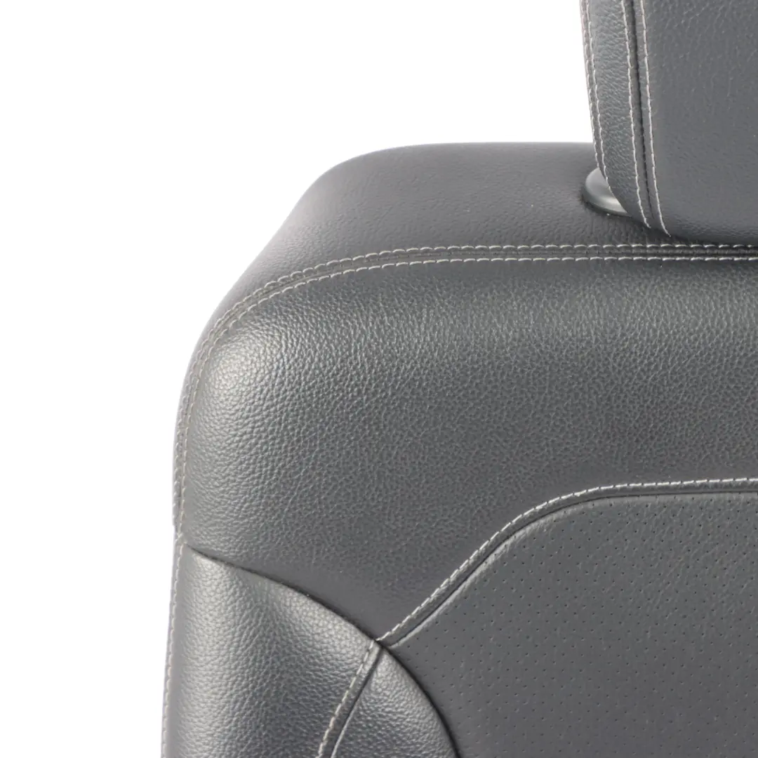 Backrest Right O/S Back Cover Imitation Leather Black to Mercedes ML W166 Rear Seat with Part number A1669200214 Mercedes ML W166 Rear Seat Backrest Right O/S Back Cover Imitation Leather Black - SKU A1669200214 - Part number A1669200214