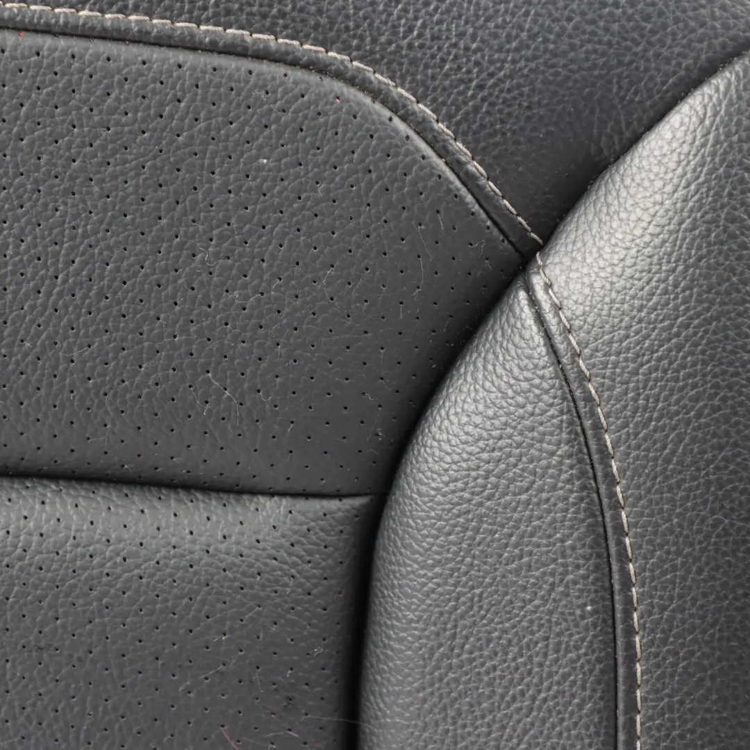 Mercedes ML W166 Rear Seat Cushion Left N/S Seat Bench Black Imitation Leather - SKU A1669209713 - Part number A1669209713