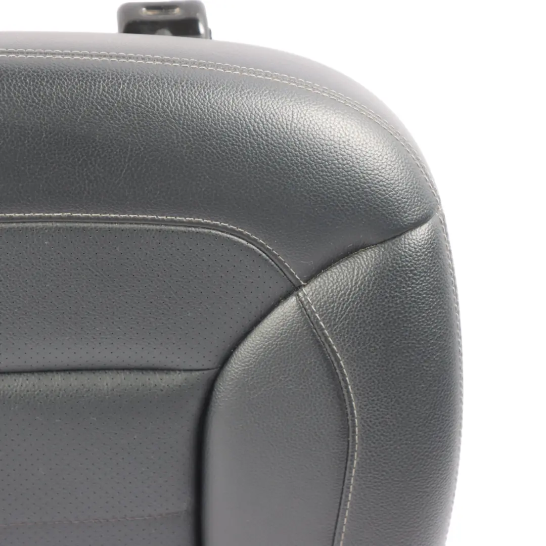 Mercedes ML W166 Rear Seat Right O/S Interior Cover Imitation Leather Black - SKU A1669209813 - Part number A1669209813