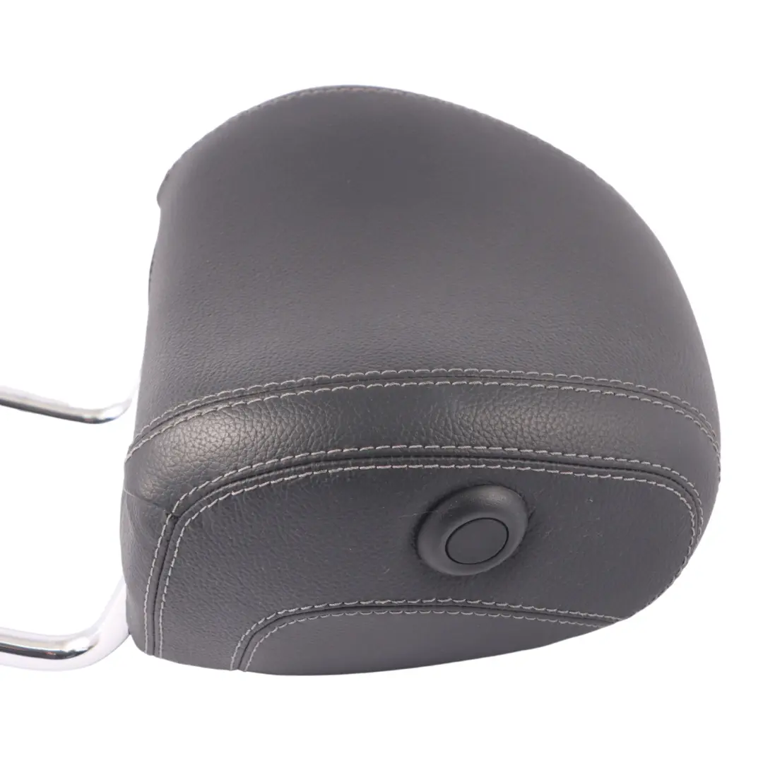 Mercedes W166 Sitz Kopfstütze Vorne Links Rechts Schwarz Kunstleder - SKU A1669704050 - Teilenummer A1669704050