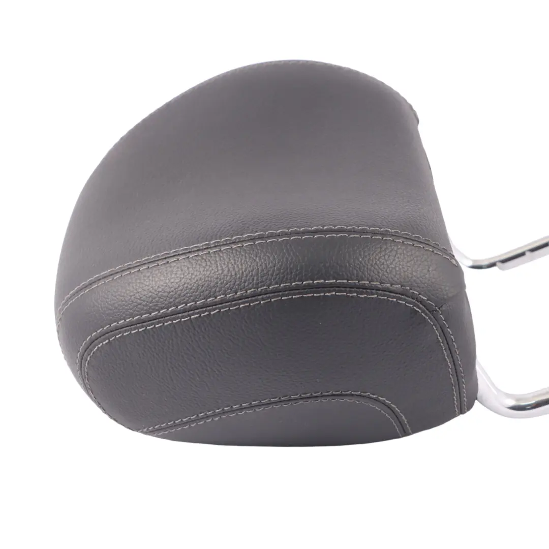 Mercedes W166 Seat Headrest Front Left Right N/O/S Black Imitation Leather - SKU A1669704050 - Part number A1669704050