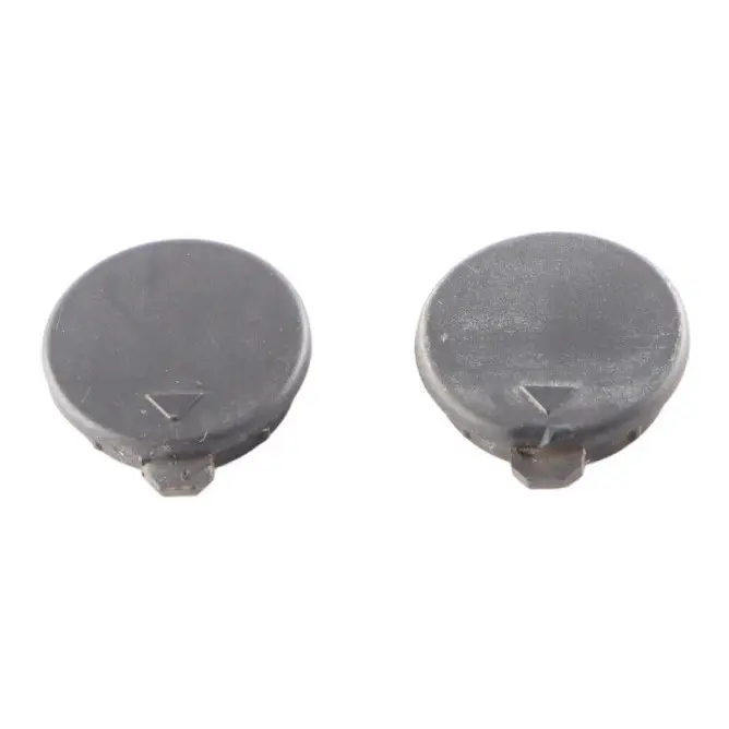 Rear Bumper Caps Mercedes W168 W169 W245 Hole Cover Black Set - SKU A1688851181 - Part number A1688851181