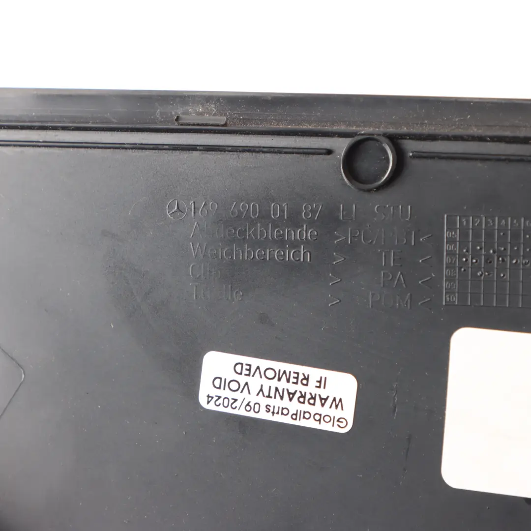 Mercedes W169 Wing Trim Top Cover Left N/S Covering Panel Elegance - SKU A1696900187-5 - Part number A1696900187