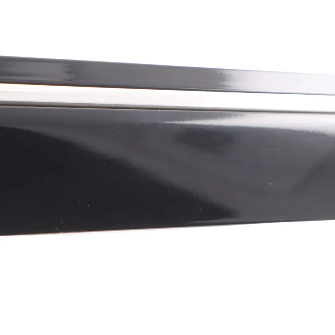 Right O/S Door Trim Moulding Strip Night Black - 696 to Mercedes W245 Rear with Part number A1696903862 Mercedes W245 Rear Right O/S Door Trim Moulding Strip Night Black - 696 - SKU A1696903862-NIB - Part number A1696903862