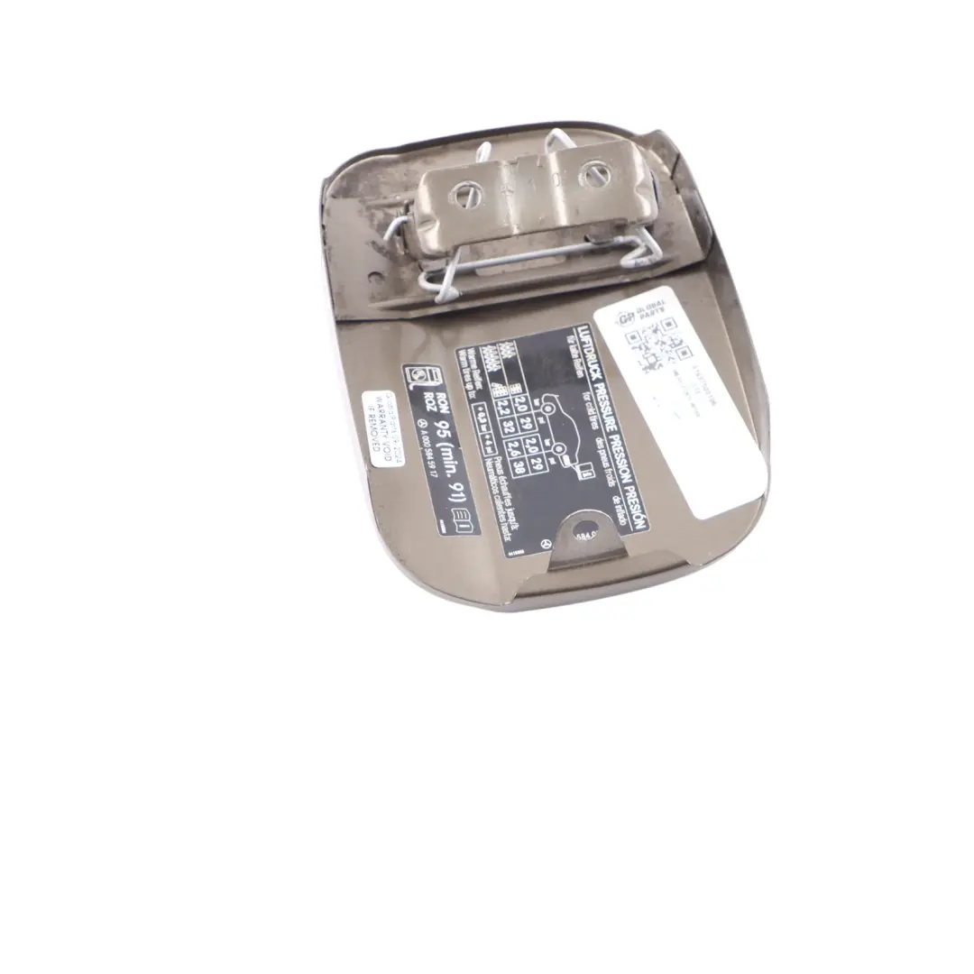 Mercedes W169 Coperchio tappo serbatoio Steppe Brown Metallic - 490 - SKU A1697500106-STE - Numero di parte A1697500106