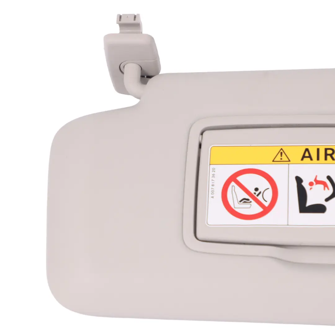 Aletta parasole Mercedes W169 W245 Copertura sinistra Grigio per con numero di parte A1698100310 Aletta parasole Mercedes W169 W245 Copertura sinistra Grigio - SKU A1698100310-3 - Numero di parte A1698100310