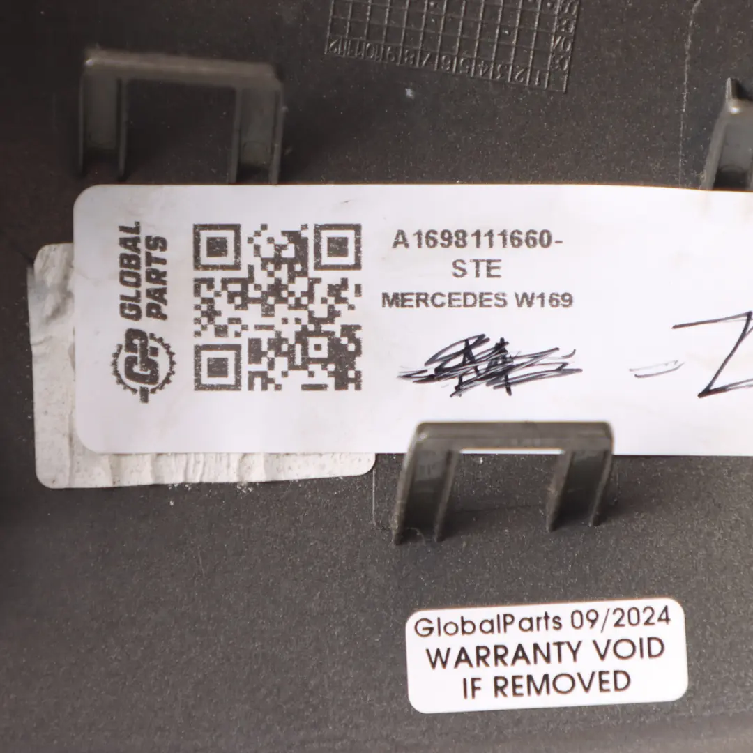  Mirror Cover Mercedes W169 W245 Rechts O/S Wing Housing Steppe Brown - 490 - SKU A1698111660-STE - Part number A1698111660