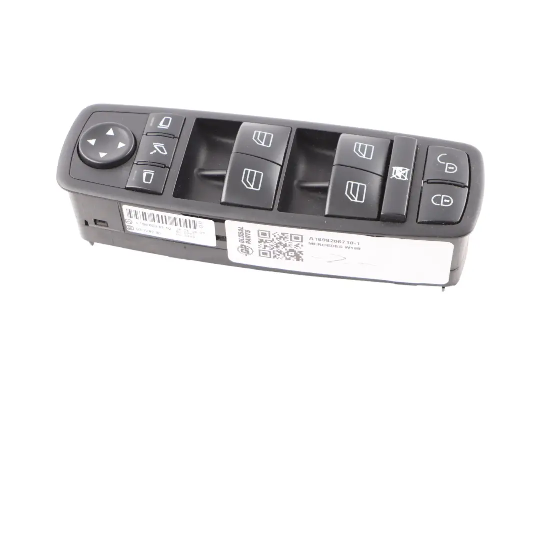 Window Switch Mercedes W169 W245 Driver Door Side Front Button - SKU A1698206710-1 - Part number A1698206710