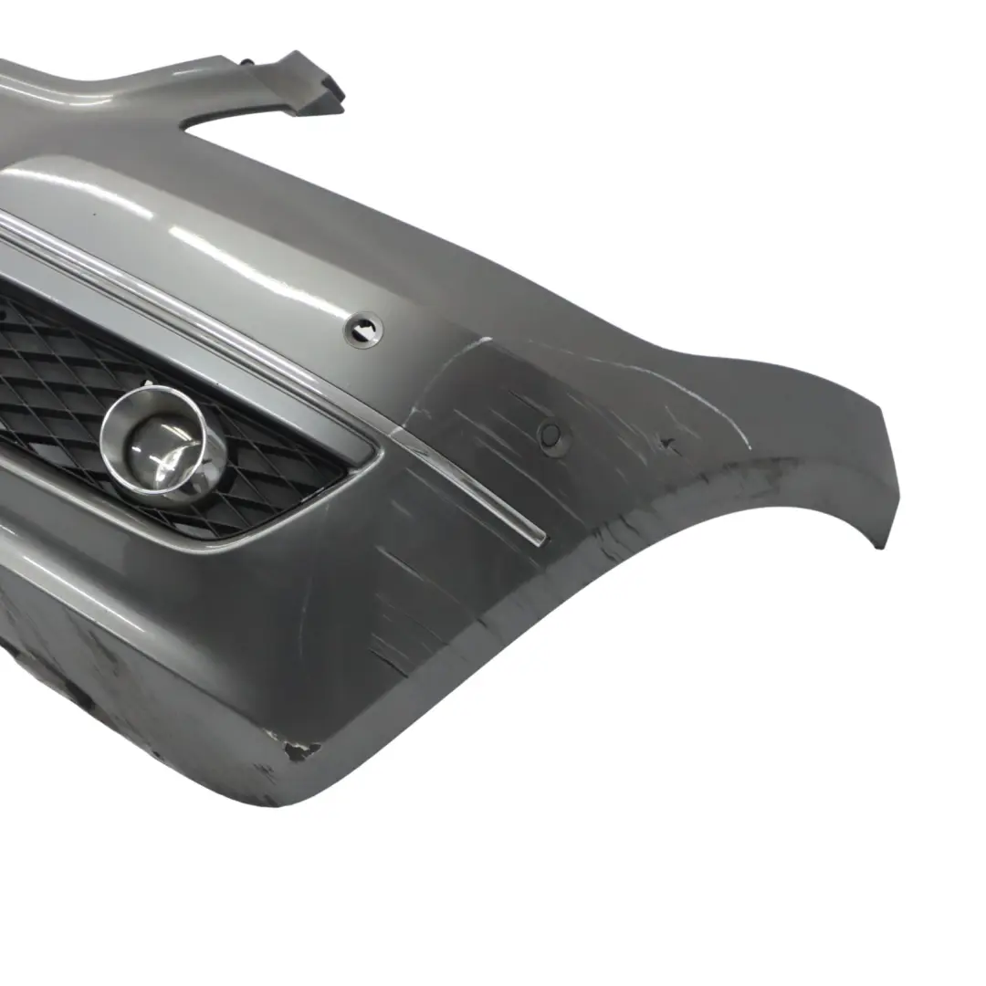 Front Bumper Trim Panel Mountain Grey Metallic - 787 to Mercedes W169 with Part number A1698854938 Mercedes W169 Front Bumper Trim Panel Mountain Grey Metallic - 787 - SKU A1698854938-MG - Part number A1698854938