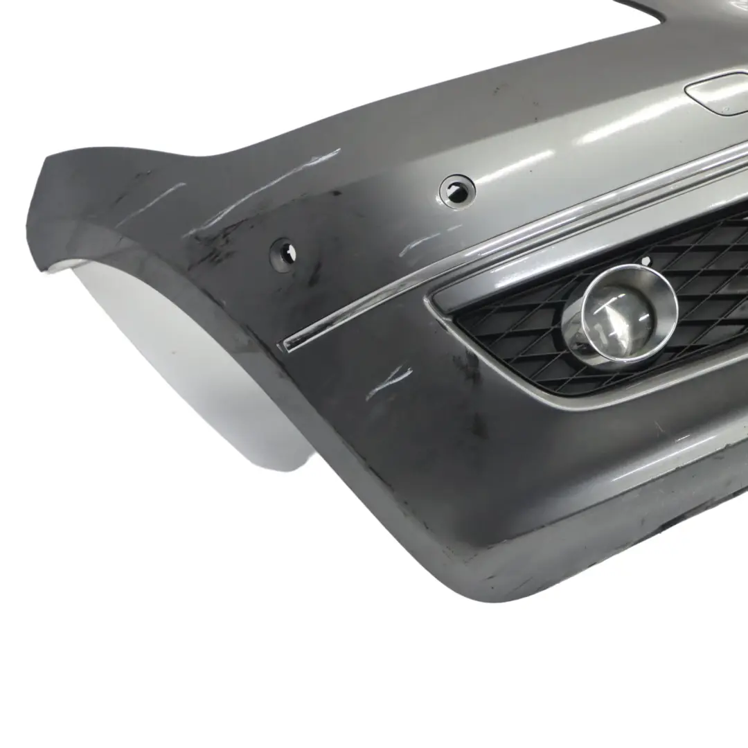 Front Bumper Trim Panel Mountain Grey Metallic - 787 to Mercedes W169 with Part number A1698854938 Mercedes W169 Front Bumper Trim Panel Mountain Grey Metallic - 787 - SKU A1698854938-MG - Part number A1698854938