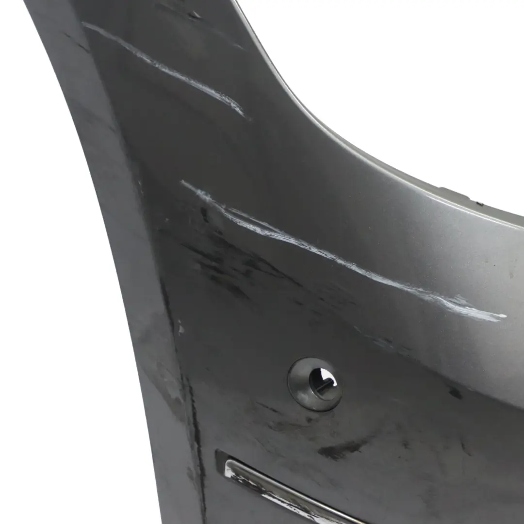 Front Bumper Trim Panel Mountain Grey Metallic - 787 to Mercedes W169 with Part number A1698854938 Mercedes W169 Front Bumper Trim Panel Mountain Grey Metallic - 787 - SKU A1698854938-MG - Part number A1698854938