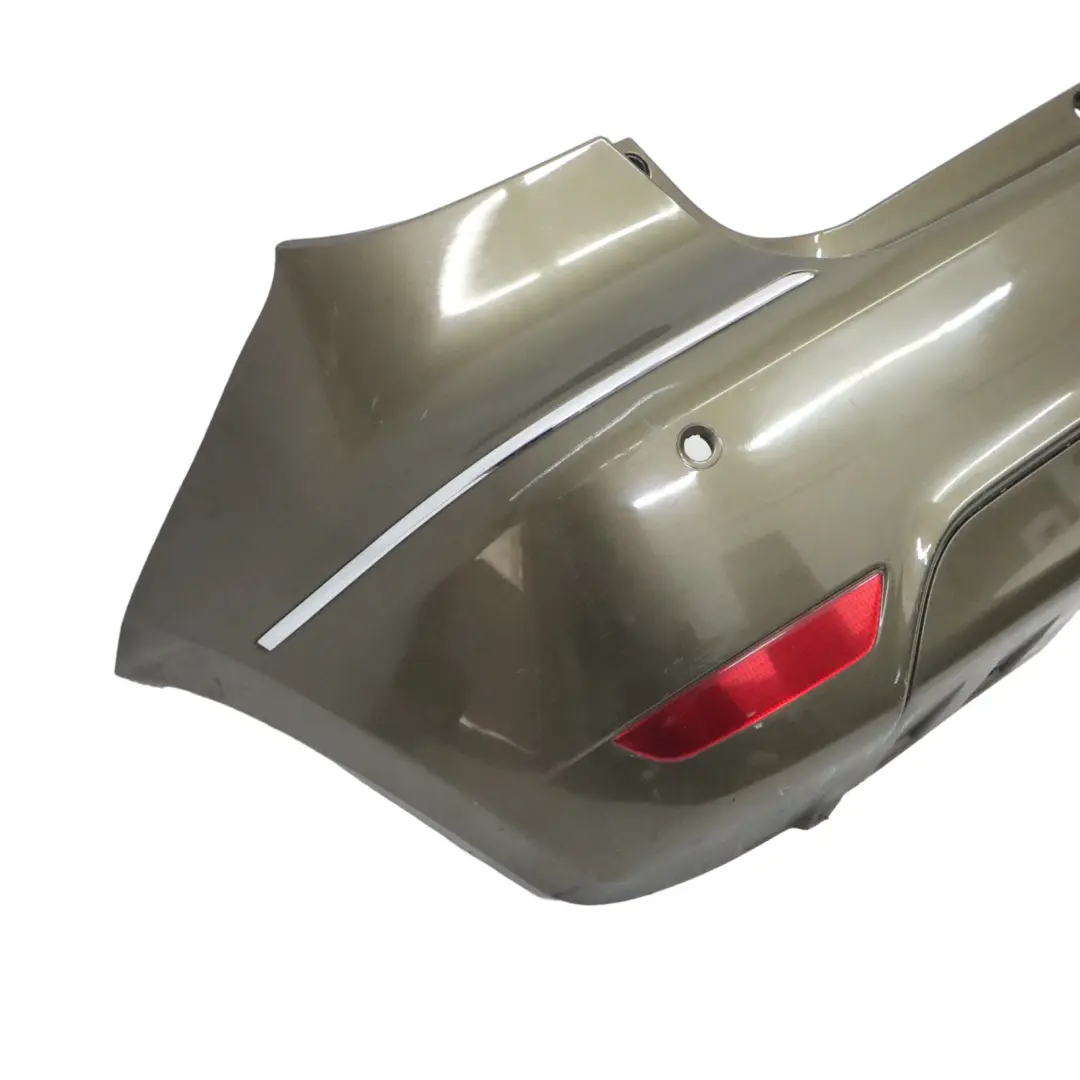 Bumper Trim Panel Steppe Brown Metallic - 490 to Mercedes W169 Rear with Part number A1698857425 Mercedes W169 Rear Bumper Trim Panel Steppe Brown Metallic - 490 - SKU A1698857425-STE - Part number A1698857425