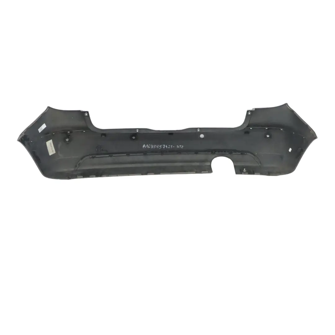 Bumper Trim Panel Steppe Brown Metallic - 490 to Mercedes W169 Rear with Part number A1698857425 Mercedes W169 Rear Bumper Trim Panel Steppe Brown Metallic - 490 - SKU A1698857425-STE - Part number A1698857425