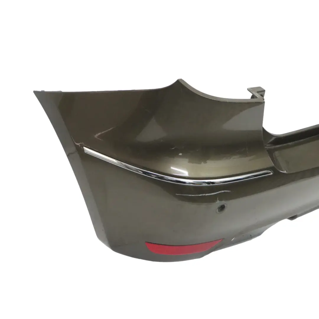 Bumper Trim Panel Steppe Brown Metallic - 490 to Mercedes W169 Rear with Part number A1698857425 Mercedes W169 Rear Bumper Trim Panel Steppe Brown Metallic - 490 - SKU A1698857425-STE - Part number A1698857425