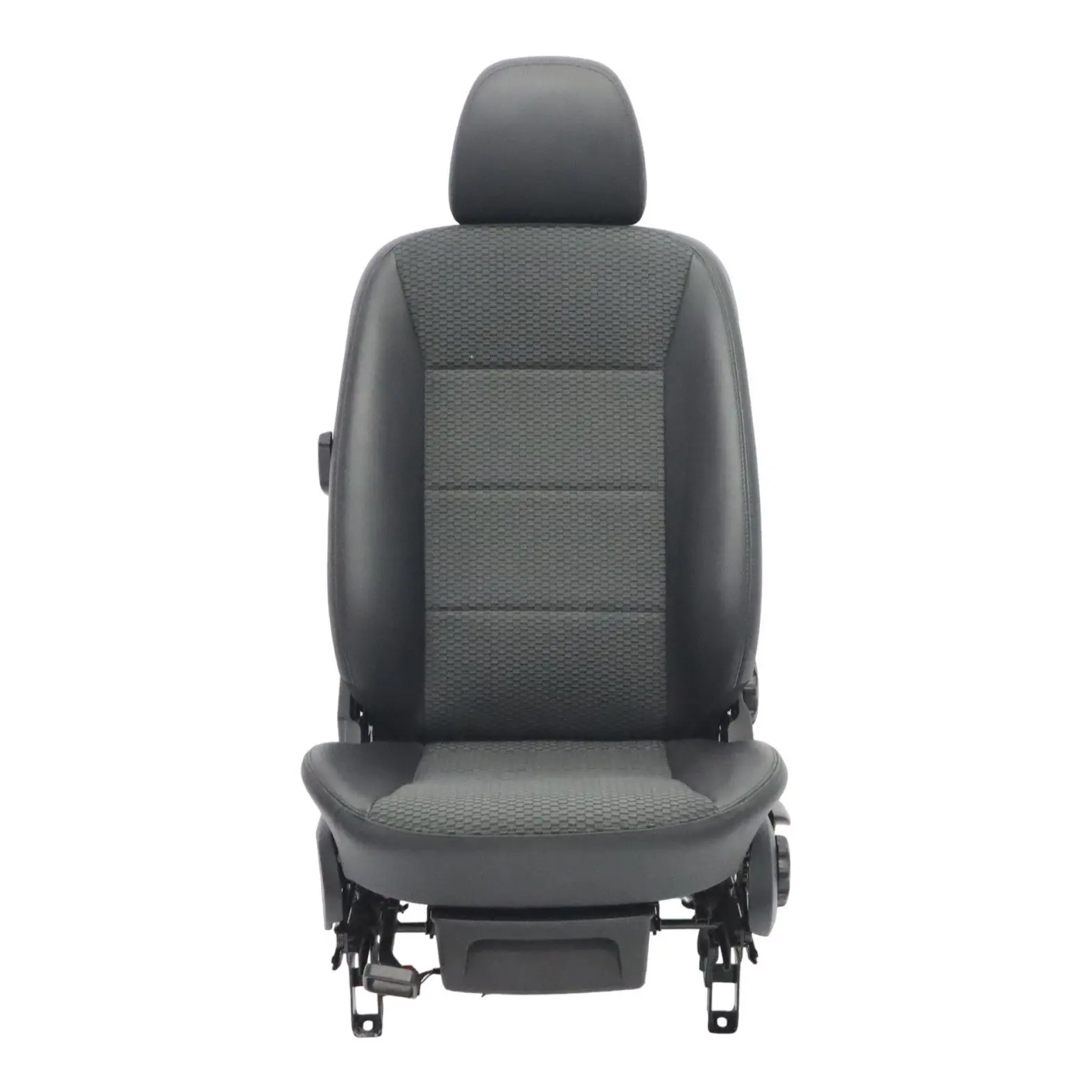 Mercedes W169 Siège Avant Gauche Intérieur Tissu Cuir Noir Anthracite