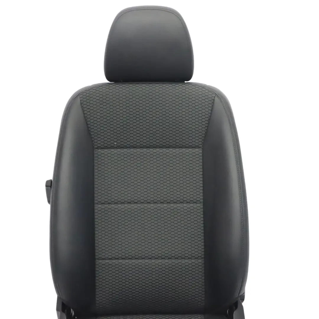 Mercedes W169 Sedile Anteriore Sinistro Interno Tessuto Pelle Nero Antracite - SKU A1699106947-5 - Numero di parte A1699106947