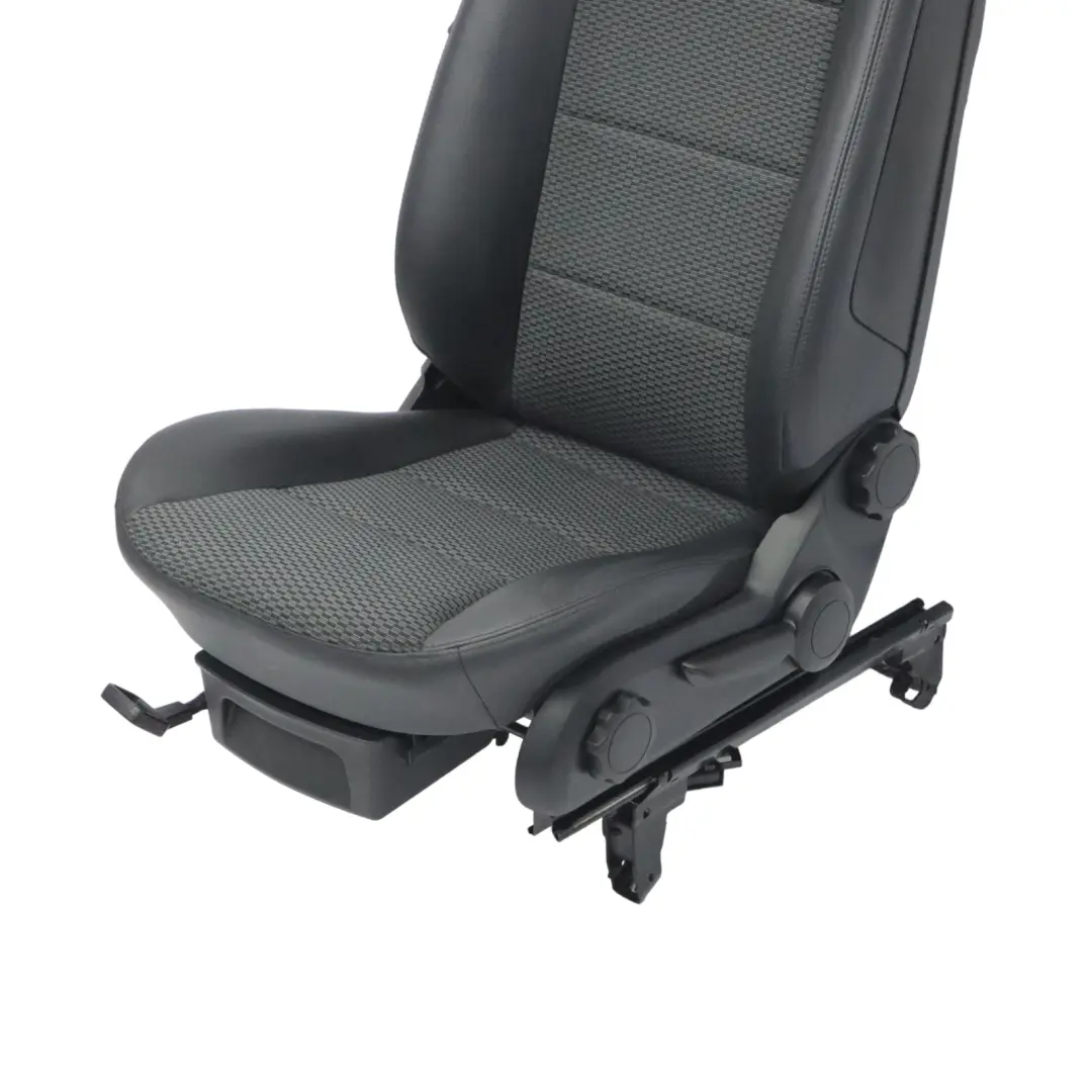 Mercedes W169 Asiento Delantero Izquierdo Interior Tela Cuero Negro Antracita - SKU A1699106947-5 - Número de pieza A1699106947