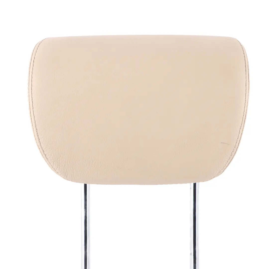 Headrest Mercedes W169 W245 Left Right N/O/S Leather Nappa Beige to Rear Seat with Part number A1699704150 Rear Seat Headrest Mercedes W169 W245 Left Right N/O/S Leather Nappa Beige - SKU A1699704150 - Part number A1699704150