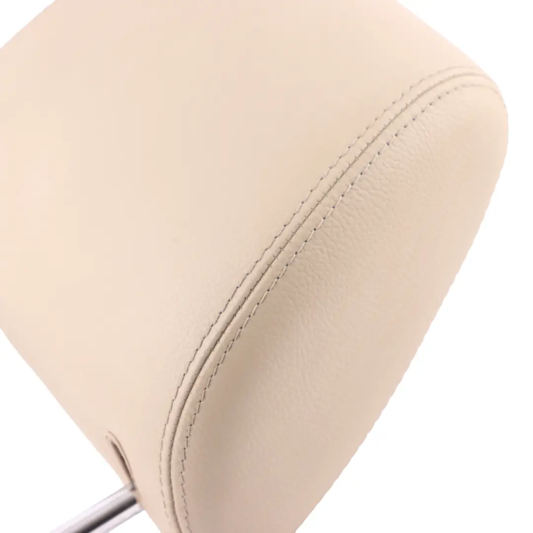  Front Seat Headrest Mercedes W169 W245 Left Right N/O/S Nappa Semi-Aniline Beige - SKU A1699704650 - Part number A1699704650