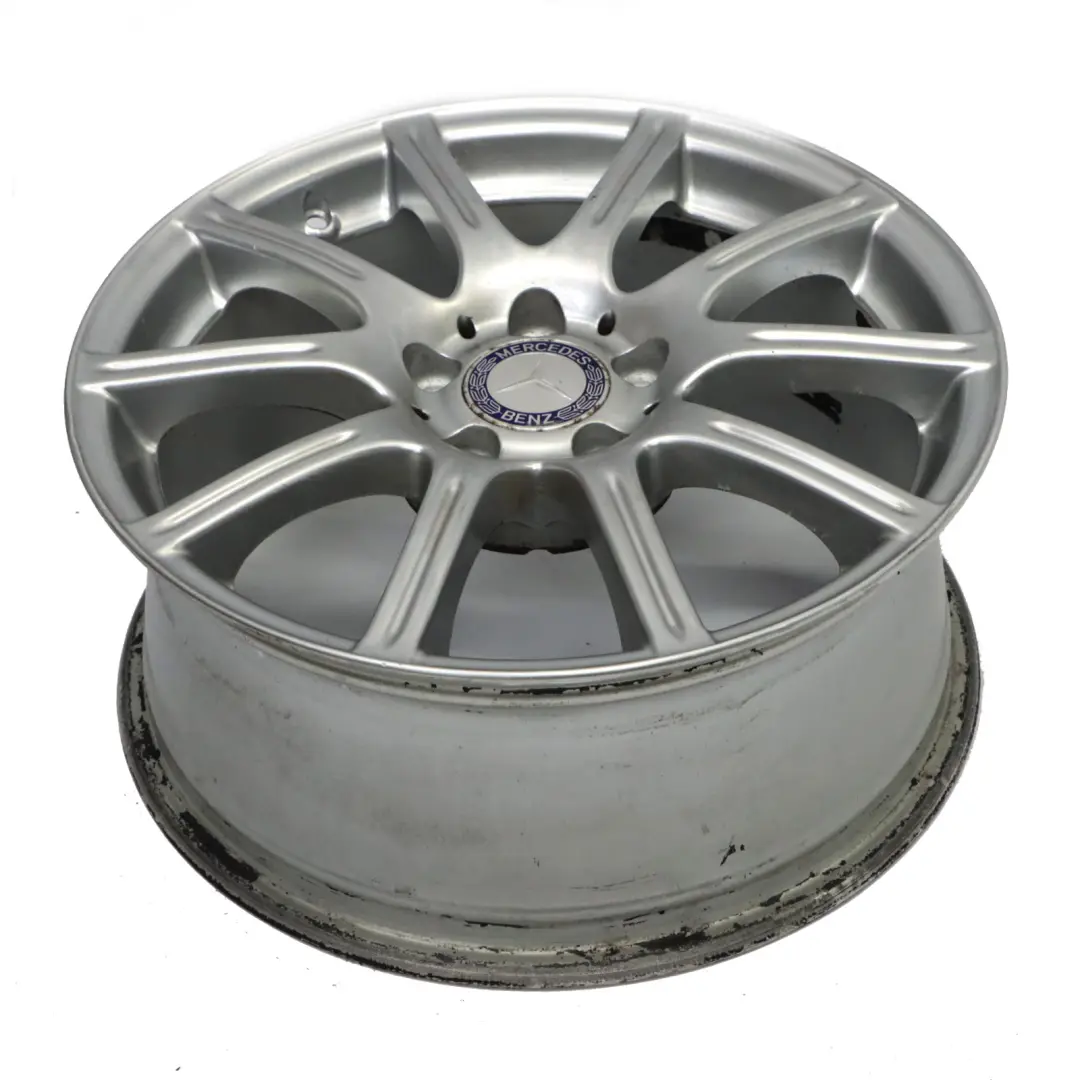 Grau Leicht Metall Felge 17" 7,5J ET:36 10 Speichen für Mercedes R171 mit Teilenummer A1714012202 Mercedes R171 Grau Leicht Metall Felge 17" 7,5J ET:36 10 Speichen - SKU A1714012202-2 - Teilenummer A1714012202