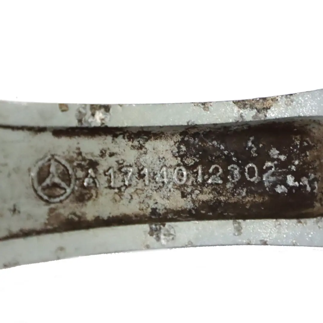 Silberne Hinterrad Felge 17" 8,5J ET:30 10-Speiche für Mercedes R171 mit Teilenummer A1714012302 Mercedes R171 Silberne Hinterrad Felge 17" 8,5J ET:30 10-Speiche - SKU A1714012302-1 - Teilenummer A1714012302