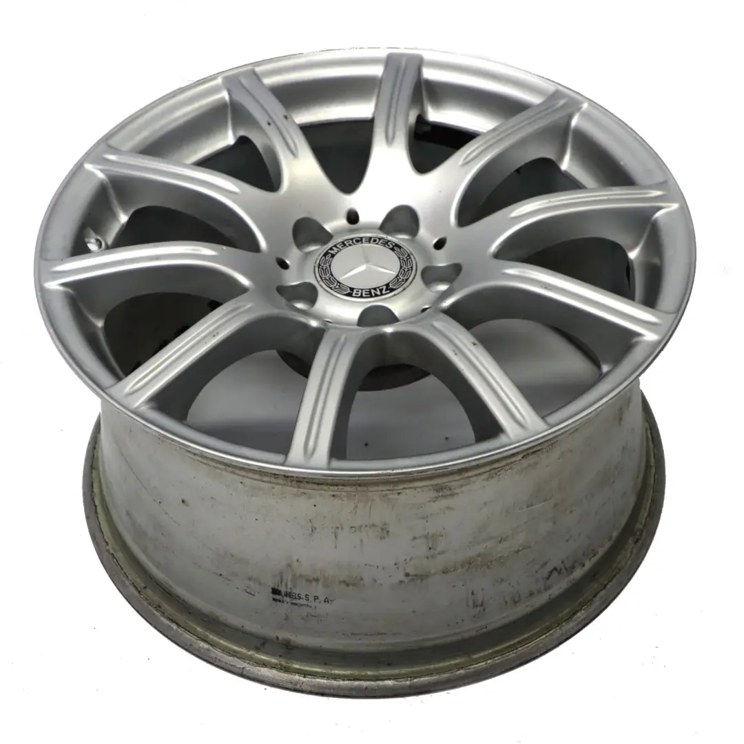 Mercedes R171 Rear Silver Alloy Wheel Rim 17" 8,5J ET:30 10-Spoke - SKU A1714012302-1 - Part number A1714012302
