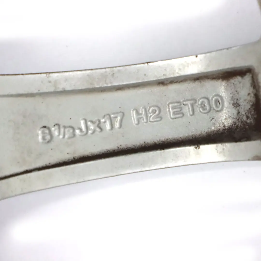  Llanta aleación gris trasera Mercedes R171 17" 8,5J ET:30 10 radios - SKU A1714012302 - Número de pieza A1714012302