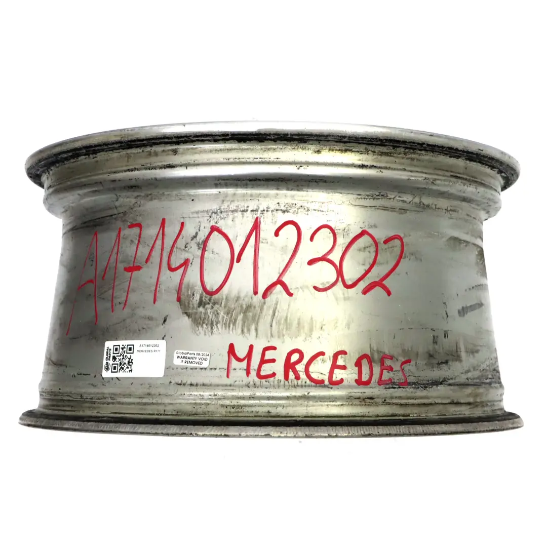  Llanta aleación gris trasera Mercedes R171 17" 8,5J ET:30 10 radios - SKU A1714012302 - Número de pieza A1714012302