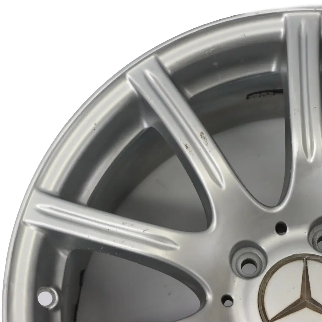 Alloy Wheel Rim 17" 8,5J ET:30 10-Spoke to Mercedes R171 Rear Silver with Part number A1714012302 Mercedes R171 Rear Silver Alloy Wheel Rim 17" 8,5J ET:30 10-Spoke - SKU A1714012302-2 - Part number A1714012302