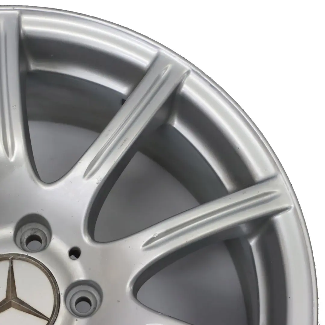 Mercedes R171 Rear Silver Alloy Wheel Rim 17" 8,5J ET:30 10-Spoke - SKU A1714012302-2 - Part number A1714012302
