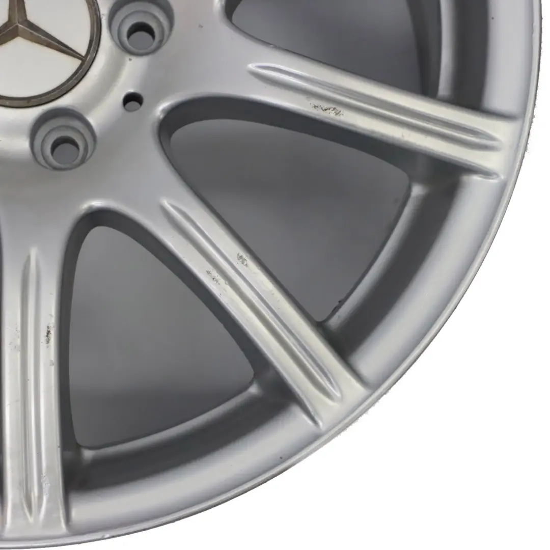 Mercedes R171 Rear Silver Alloy Wheel Rim 17" 8,5J ET:30 10-Spoke - SKU A1714012302-2 - Part number A1714012302