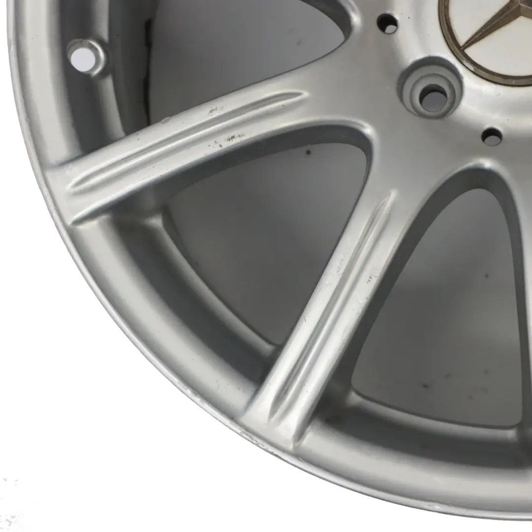 Alloy Wheel Rim 17" 8,5J ET:30 10-Spoke to Mercedes R171 Rear Silver with Part number A1714012302 Mercedes R171 Rear Silver Alloy Wheel Rim 17" 8,5J ET:30 10-Spoke - SKU A1714012302-2 - Part number A1714012302